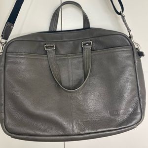 Vintage COACH Leather Shoulder Bag/ Briefcase/ Laptop Bag